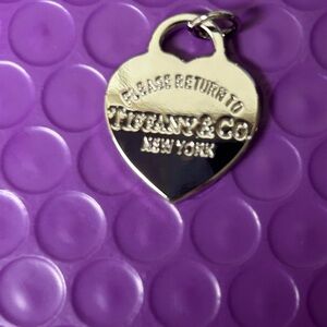 Tiffany & Co. Silver Heart Charm